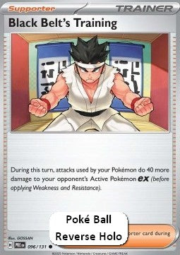 Black Belt's Training - Prismatic Evolutions: Additionals (Common) [xPRE-096]