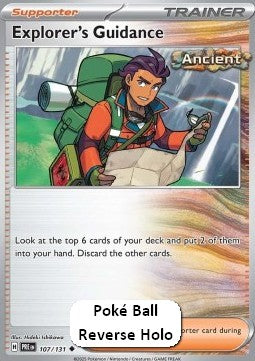 Explorer's Guidance - Prismatic Evolutions: Additionals (Uncommon) [xPRE-107]