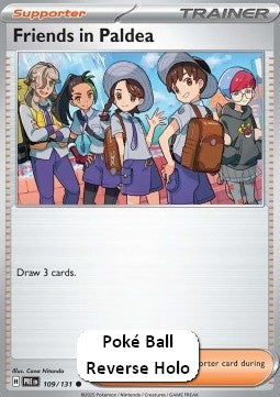 Friends in Paldea - Prismatic Evolutions: Additionals (Common) [xPRE-109]