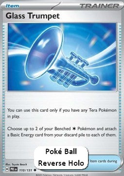Glass Trumpet - Prismatic Evolutions: Additionals (Uncommon) [xPRE-110]