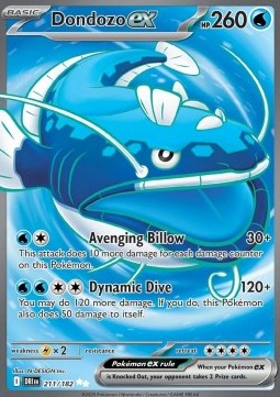 Dondozo ex - Destined Rivals (Ultra Rare) [DRI-211]