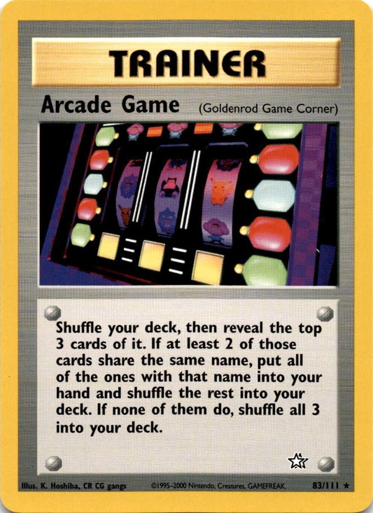Arcade Game (Goldenrod Game Corner)