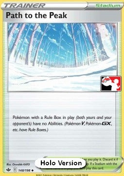 Path to the Peak - Play! Pokémon Prize Pack Series One (Prize Pack Series) [PPS1-CRE 148]