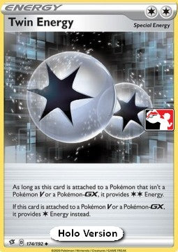 Twin Energy - Play! Pokémon Prize Pack Series One (Prize Pack Series) [PPS1-RCL 174]