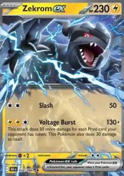 Zekrom ex - Black Bolt (Double Rare) [BLK-034]