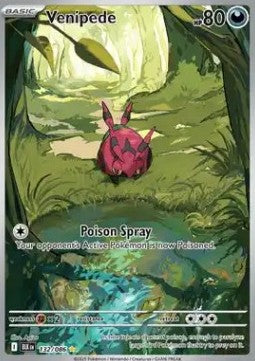 Venipede - Black Bolt (Illustration Rare) [BLK-132]