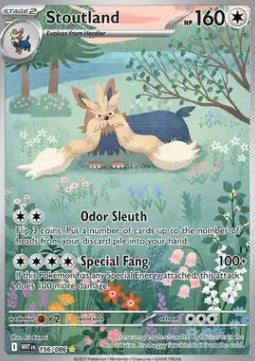 Stoutland - White Flare (Illustration Rare) [WHT-156]