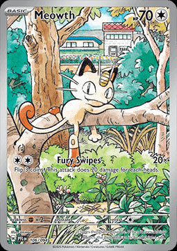 Meowth - Phantasmal Flames (Illustration Rare) [PFL-106]