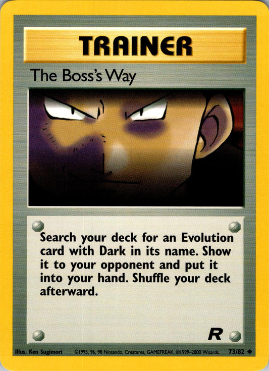 The Boss's Way