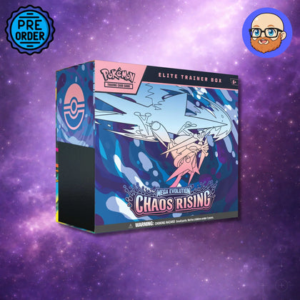 Pokémon TCG: Mega Evolution Chaos Rising - Elite Trainer Box - PokePals UK