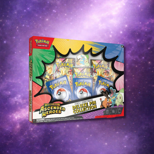 Pokémon TCG: Mega Evolution Ascended Heroes - First Partners Deluxe Pin Collection - PokePals UK