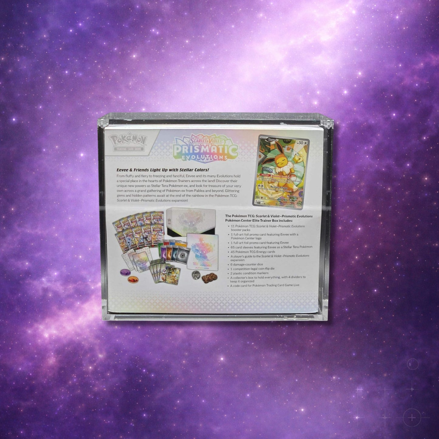TCGPals - Pokemon Elite Trainer Box Acrylic Case