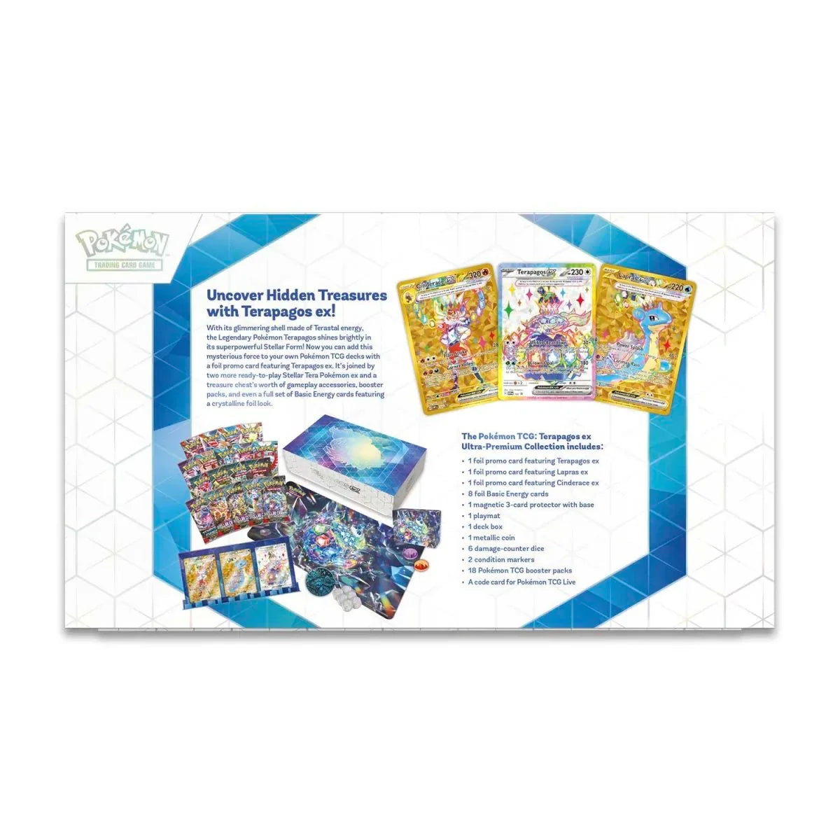 Pokémon TCG: Terapagos ex Ultra-Premium Collection - PokePals UK