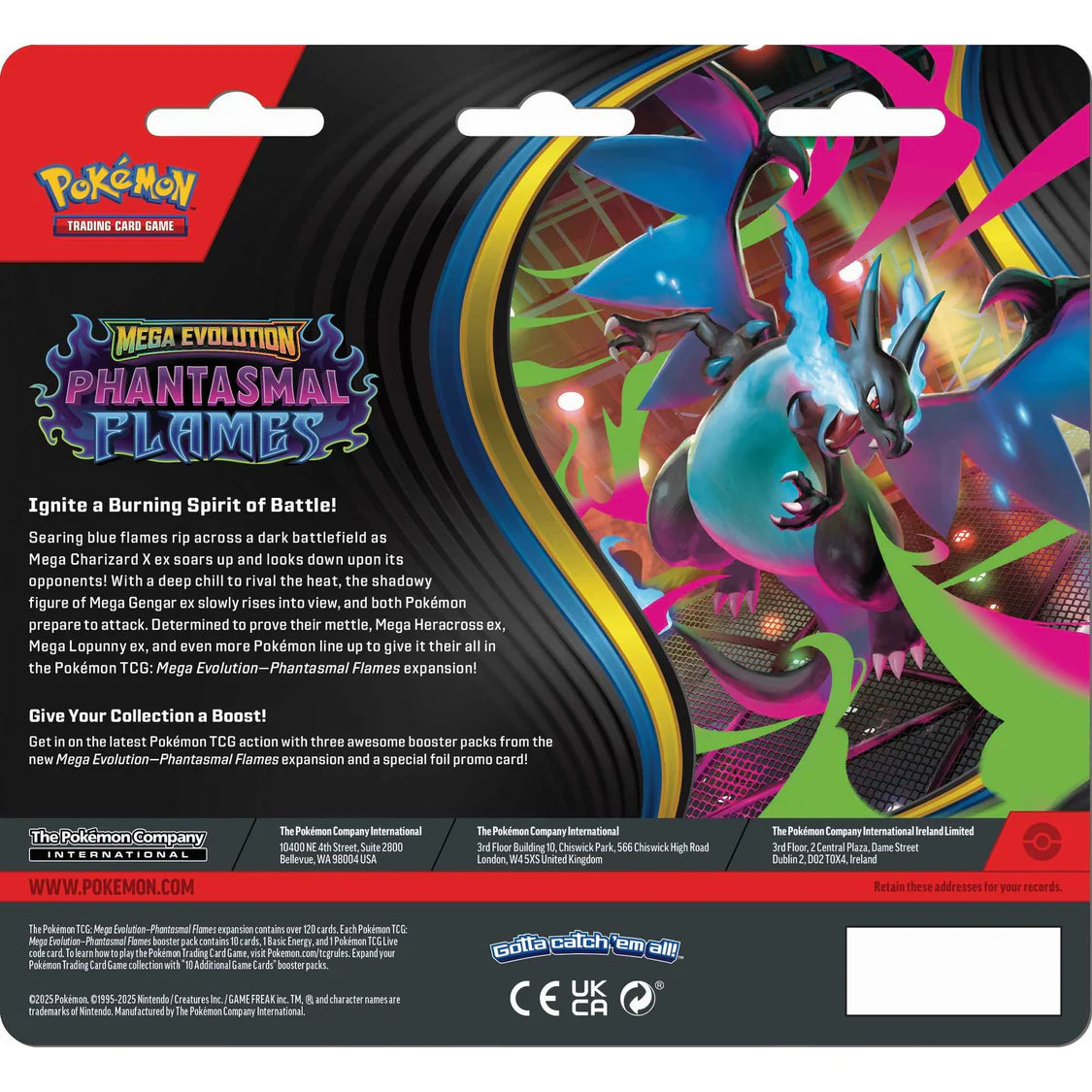 Pokémon TCG: Mega Evolution Phantasmal Flames - Premium Checklane