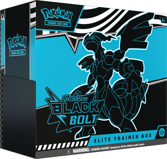 Pokemon TCG: Scarlet & Violet 10.5 - Black Bolt - Elite Trainer Box Zekrom