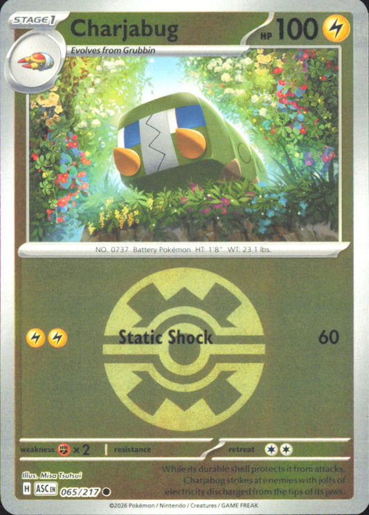 Charjabug (Quick Ball) ME: Ascended Heroes 065/217 NM - Pokemon TCG