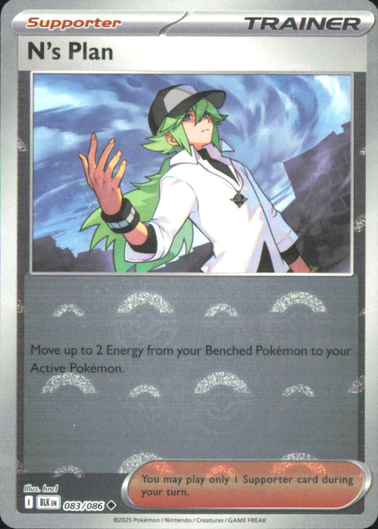 N's Plan SV: Black Bolt 083/086 NM - Pokemon TCG