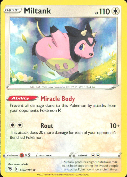Miltank SWSH10: Astral Radiance 126/189 NM - Pokemon TCG