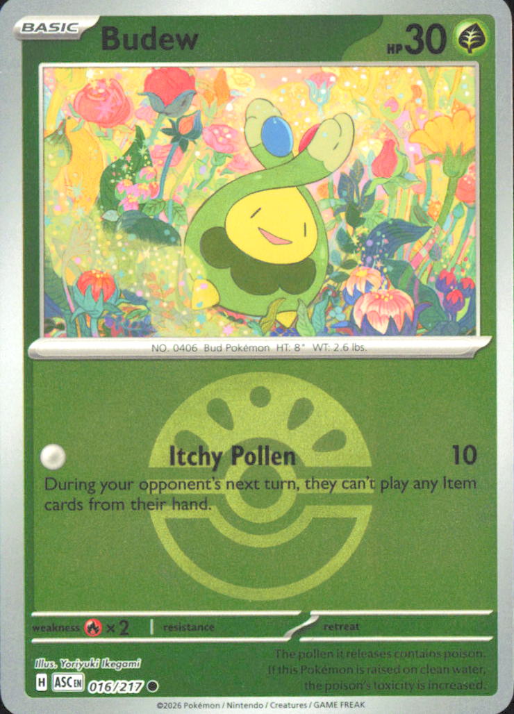 Budew - (Friend Ball) ME: Ascended Heroes 016/217 NM - Pokemon TCG