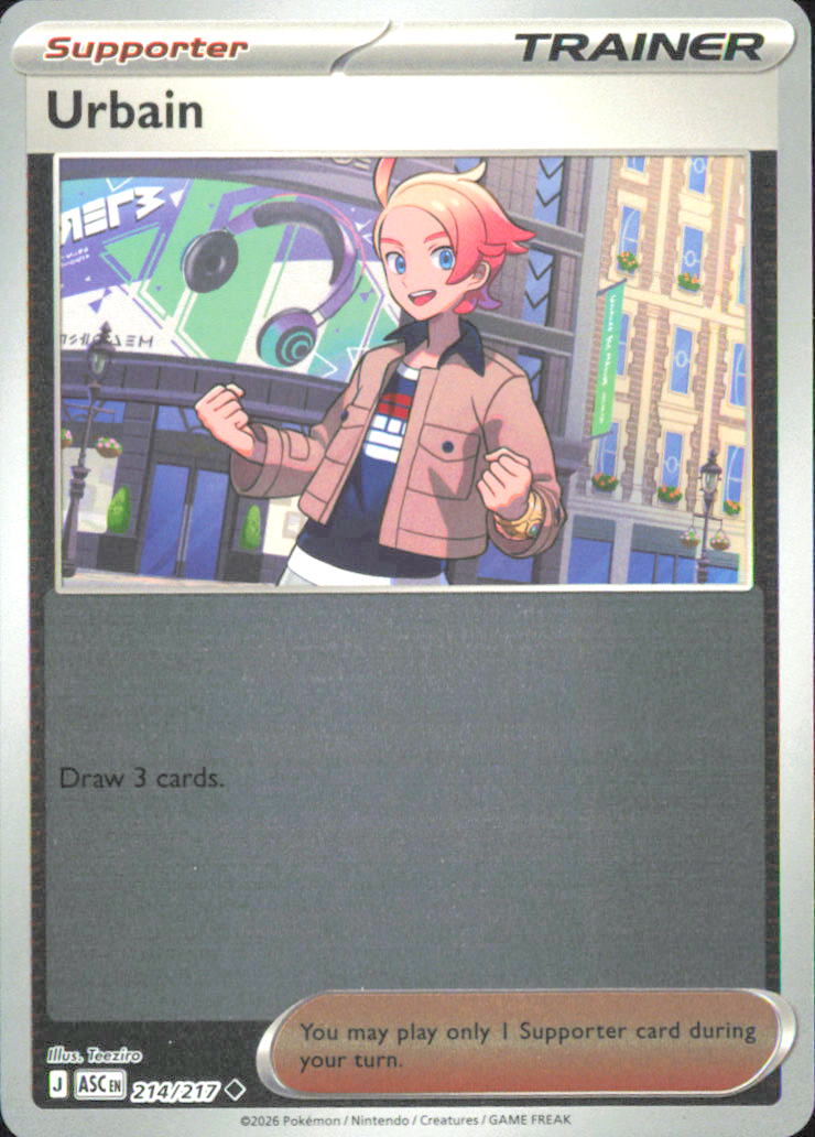 Urbain ME: Ascended Heroes 214/217 NM - Pokemon TCG