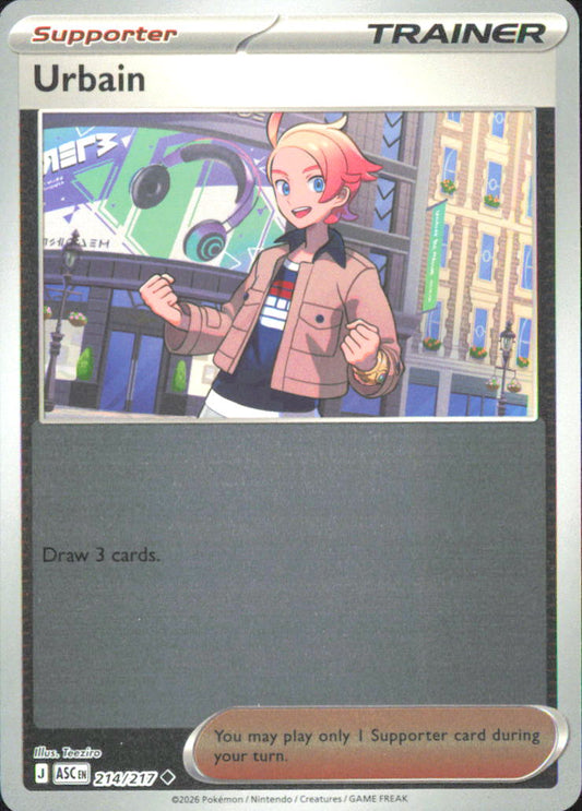 Urbain ME: Ascended Heroes 214/217 NM - Pokemon TCG