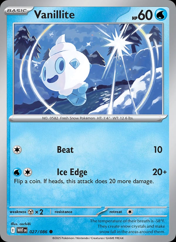 Vanillite (Poke Ball Pattern)