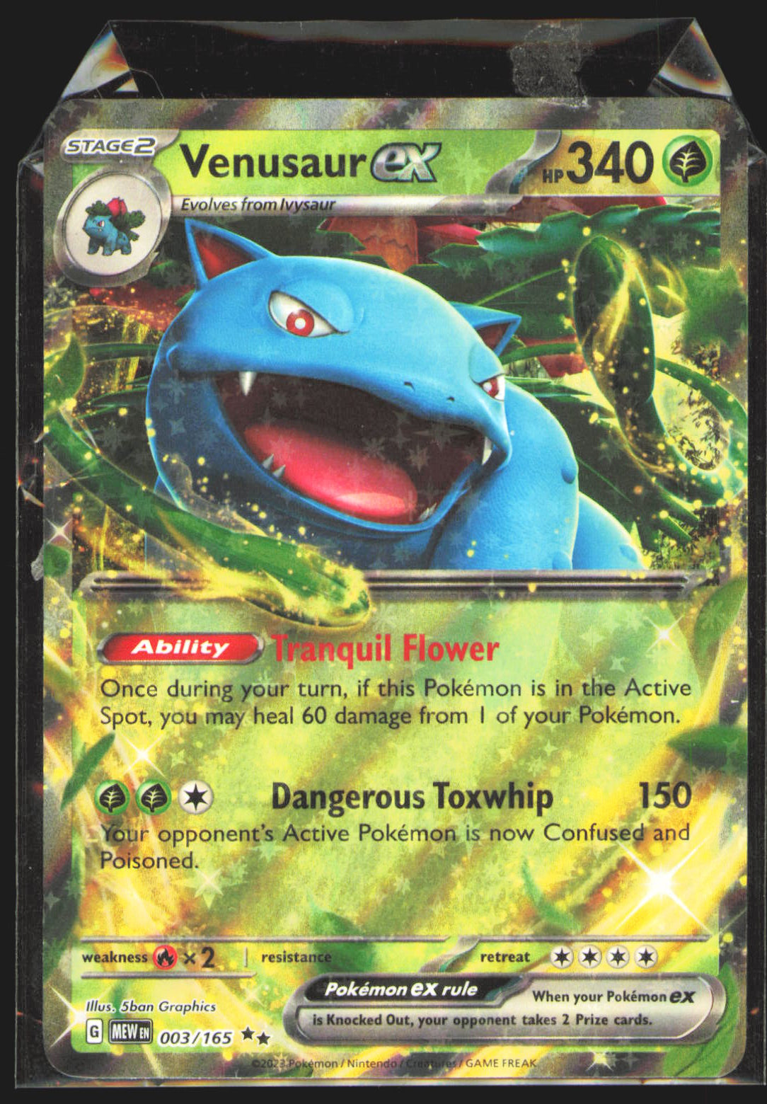 Venusaur ex - 003/165