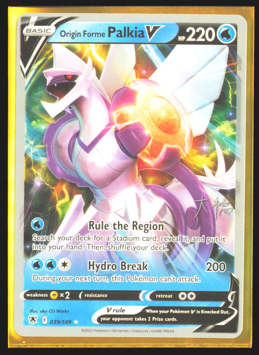 Origin Forme Palkia V - 2022 (Rikuto Ohashi)