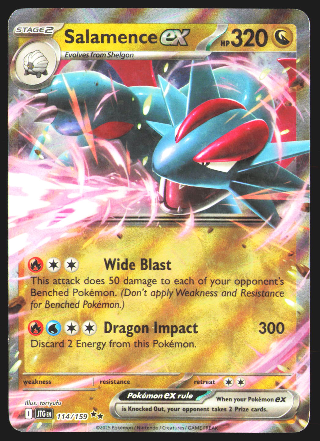 Salamence ex - 114/159