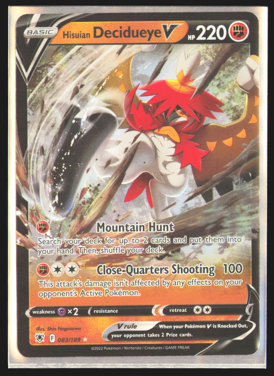 Hisuian Decidueye V - 2022 (Ondrej Skubal)