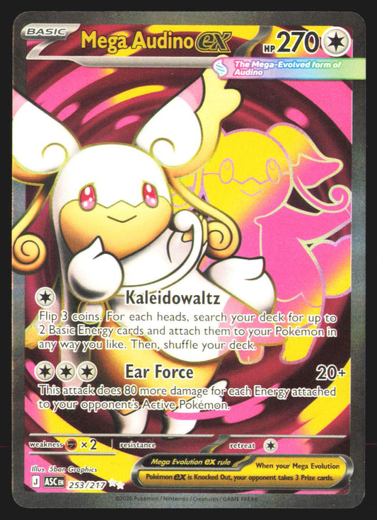 Mega Audino ex - 253/217