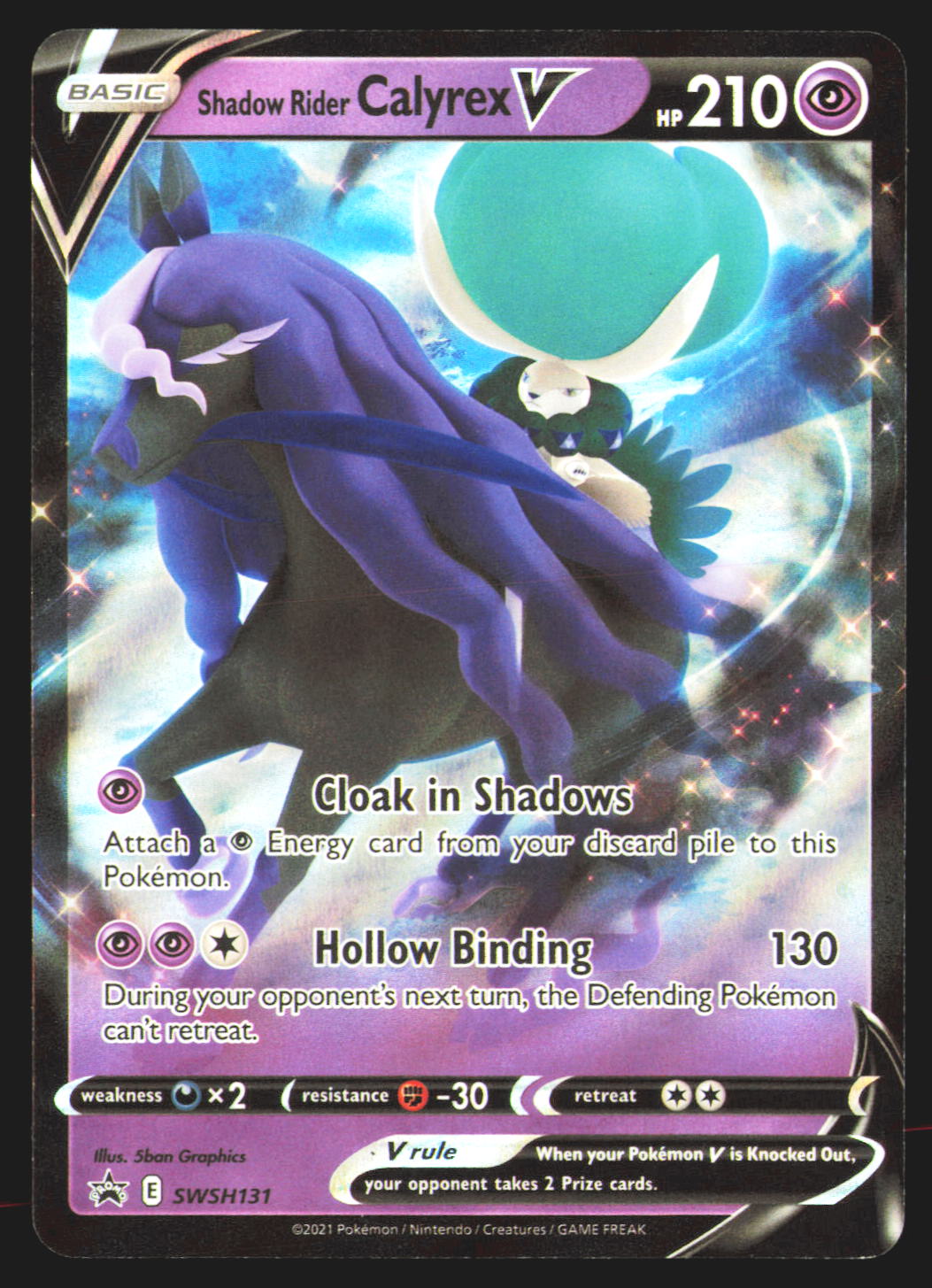 Shadow Rider Calyrex V - SWSH131