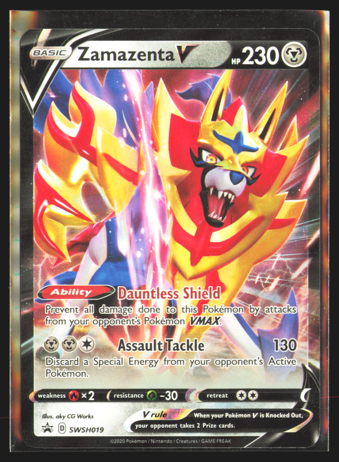 Zamazenta V - SWSH019