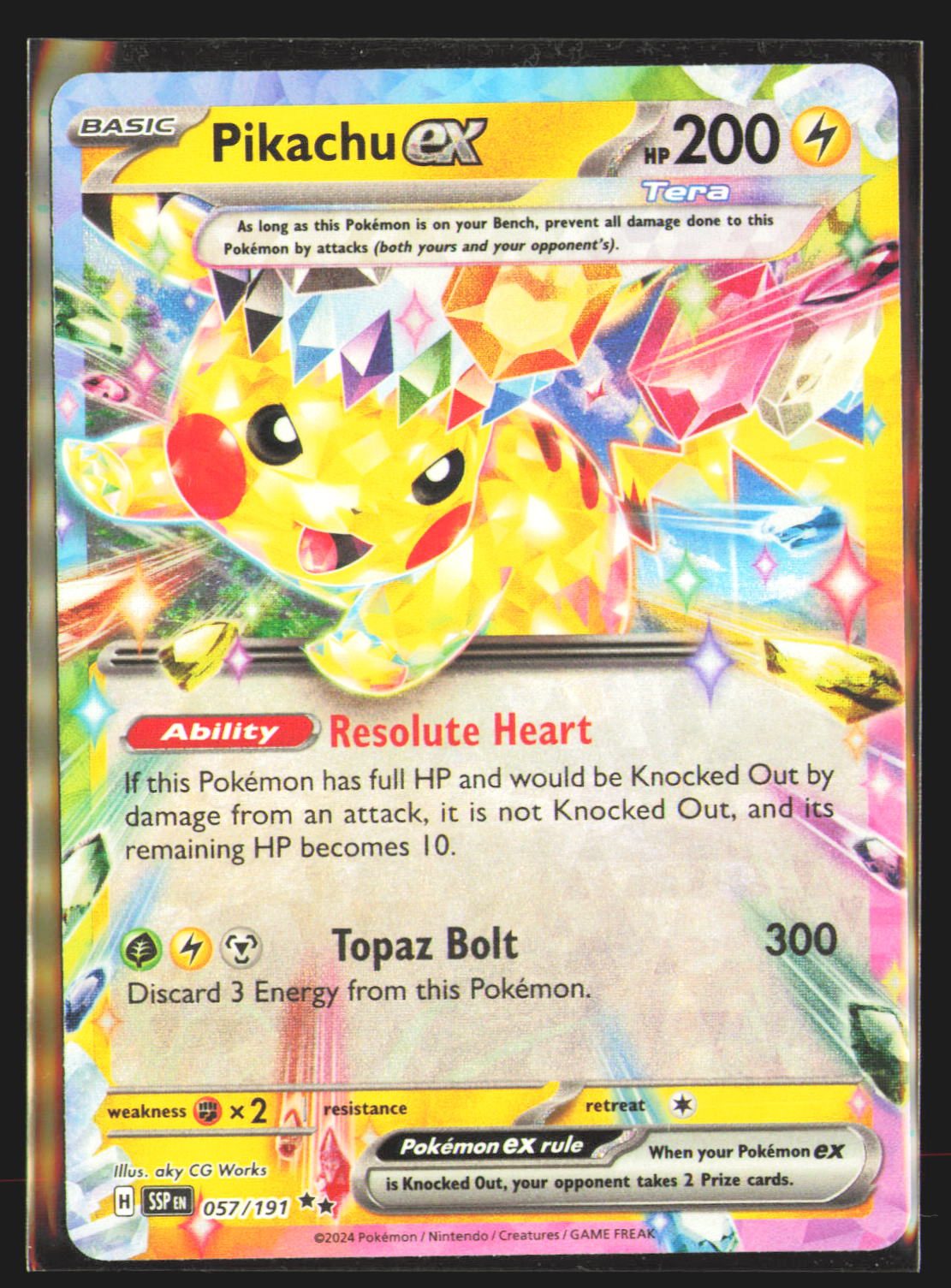 Pikachu ex - 057/191