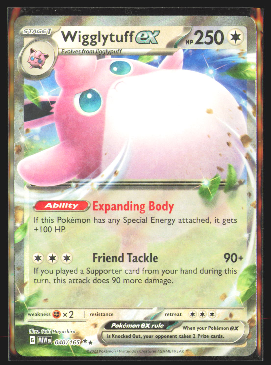 Wigglytuff ex - 040/165