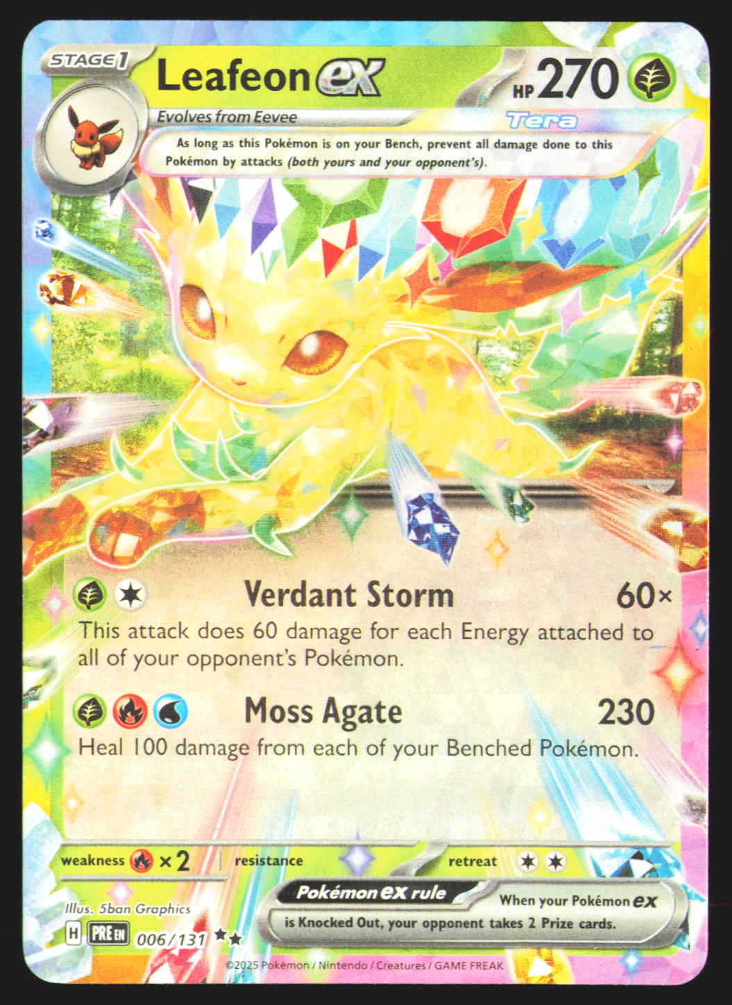 Leafeon ex - 006/131