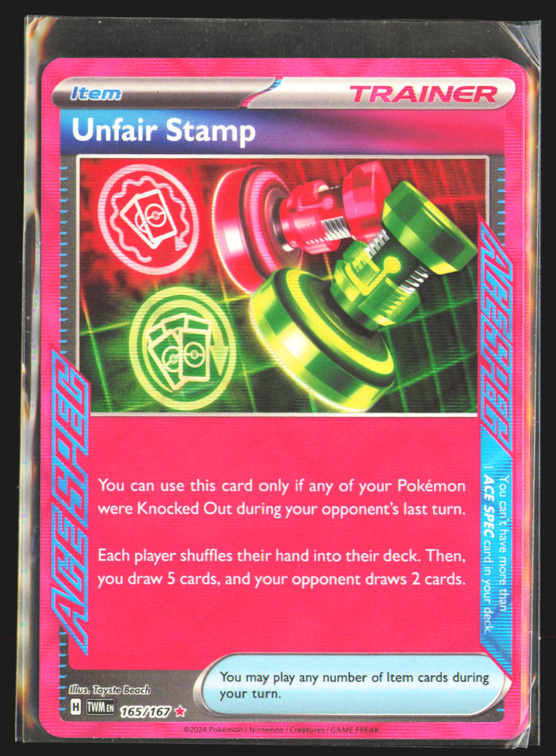 Unfair Stamp