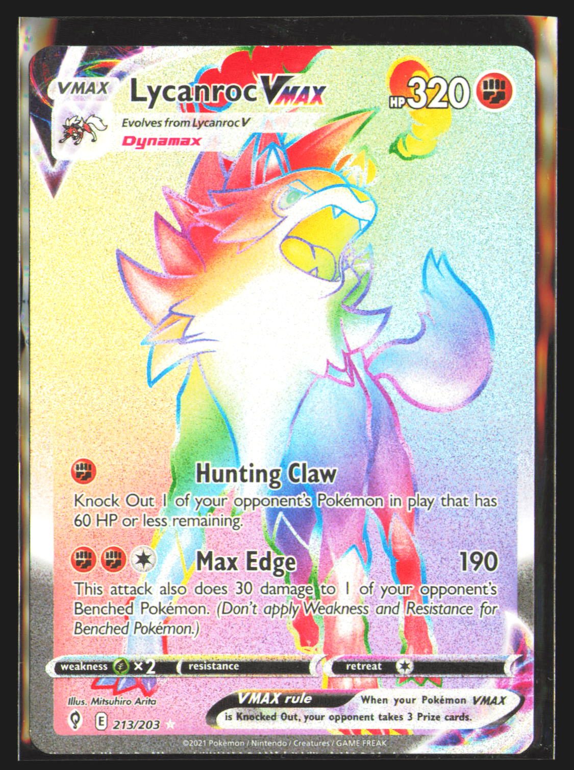 Lycanroc VMAX (Secret)