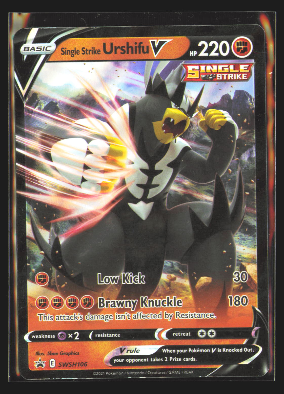 Single Strike Urshifu V - SWSH106