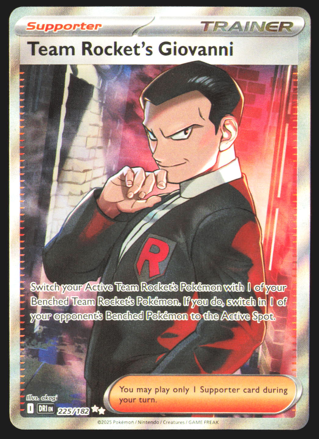 Team Rocket's Giovanni - 225/182