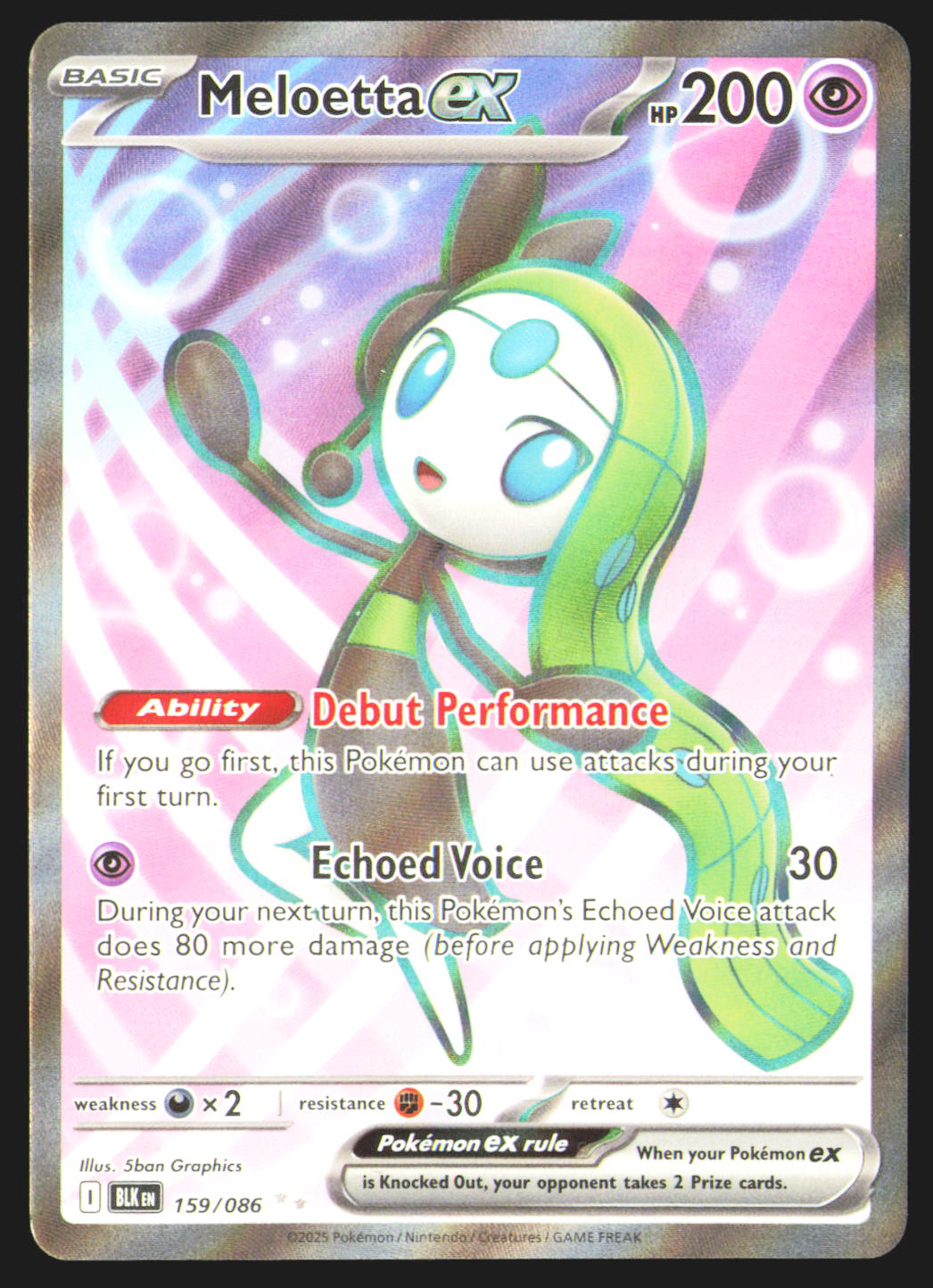 Meloetta ex - 159/086