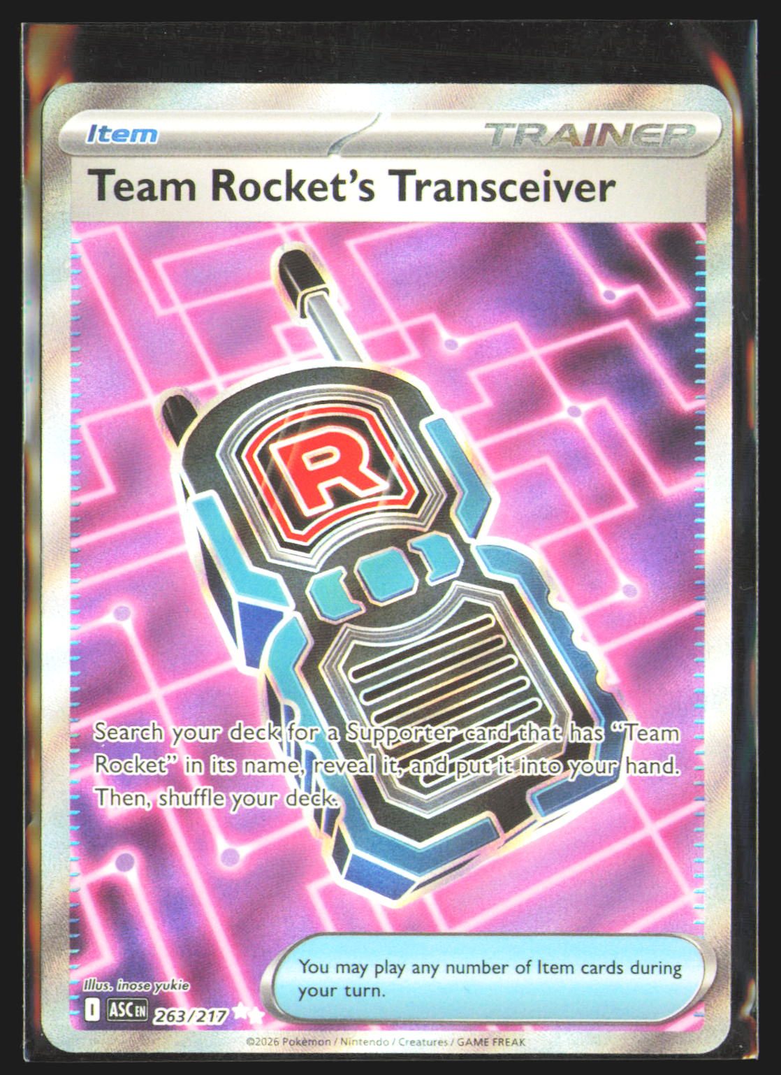 Team Rocket's Transceiver - 263/217