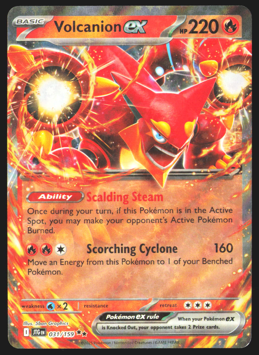 Volcanion ex - 031/159