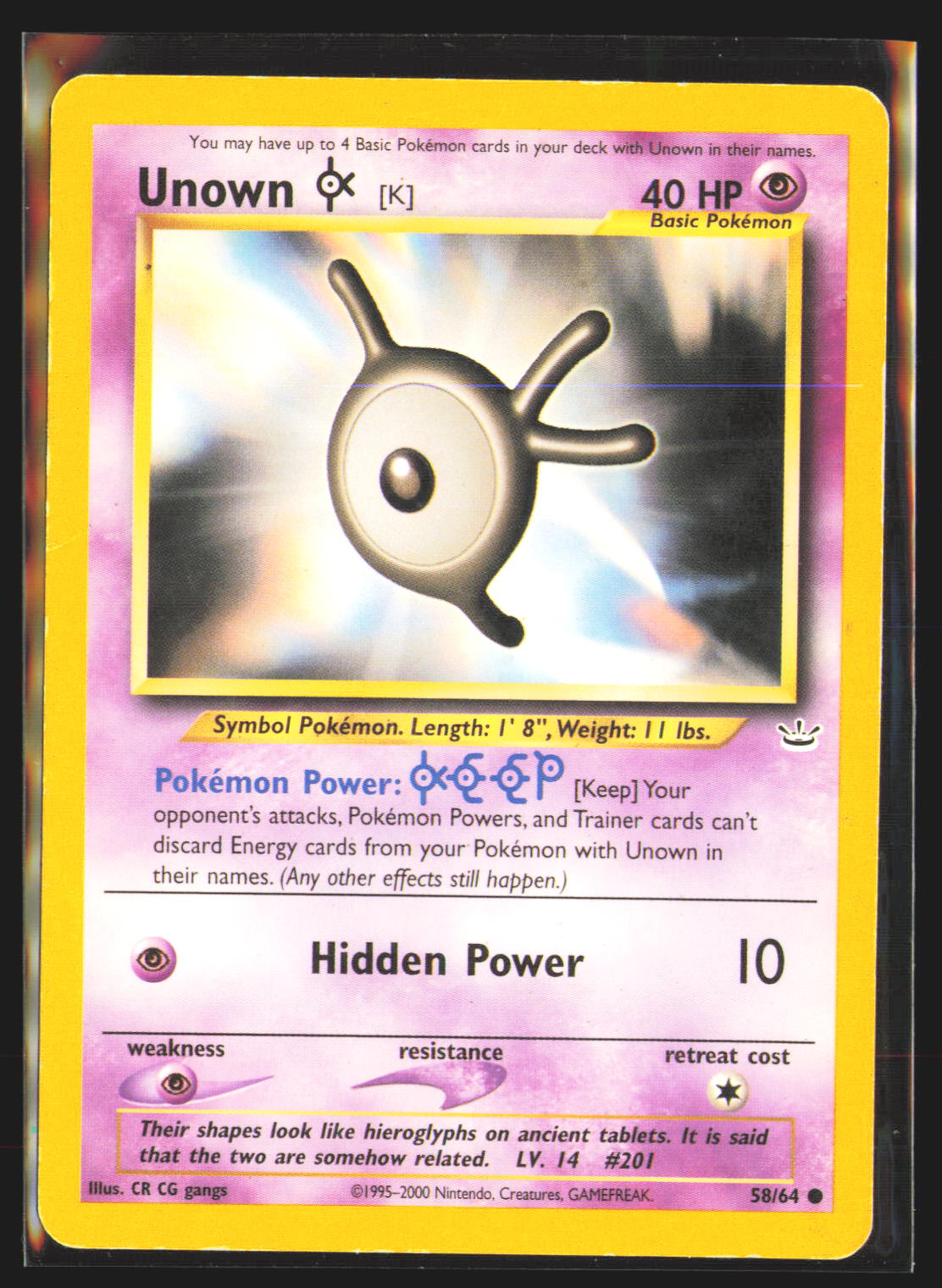 Unown [K]