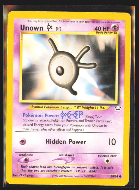 Unown [K]