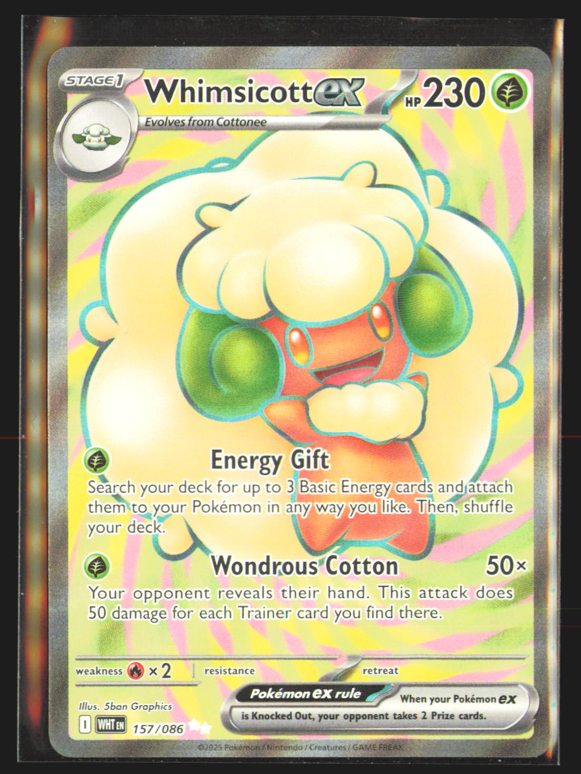 Whimsicott ex - 157/086