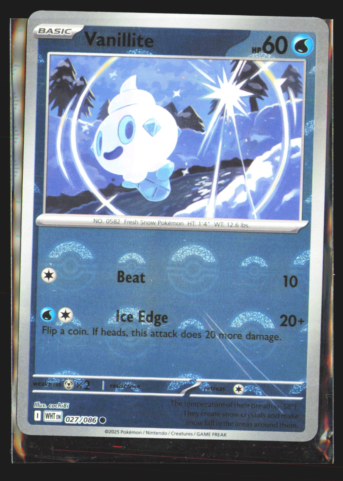 Vanillite (Poke Ball Pattern)