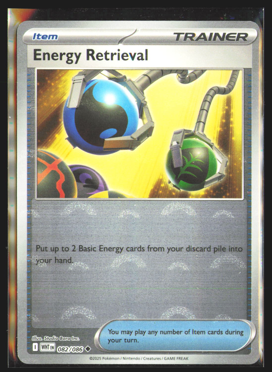 Energy Retrieval (Poke Ball Pattern)