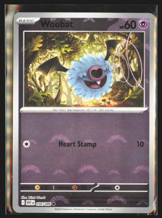 Woobat (Poke Ball Pattern)