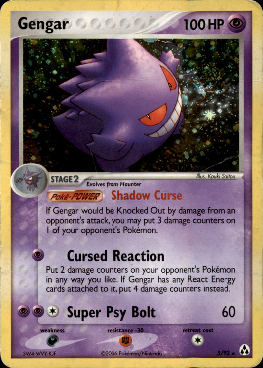 Gengar - 5/92 (Gym Challenge)
